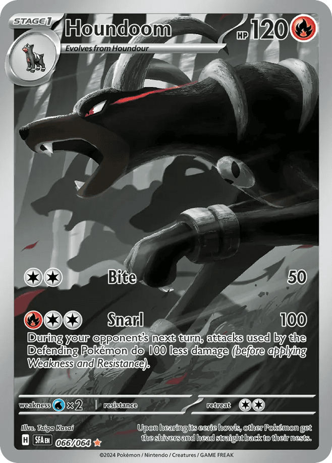 Houndoom — Shrouded Fable #66/64, PSA 10