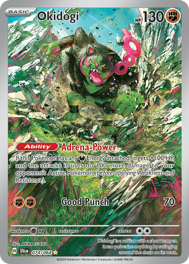 Okidogi — Shrouded Fable #74/64, raw, NM