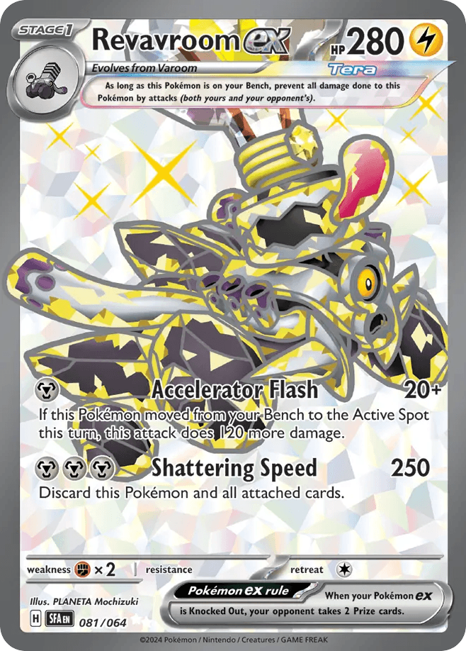 Revavroom ex — Shrouded Fable #81/64, PSA 10