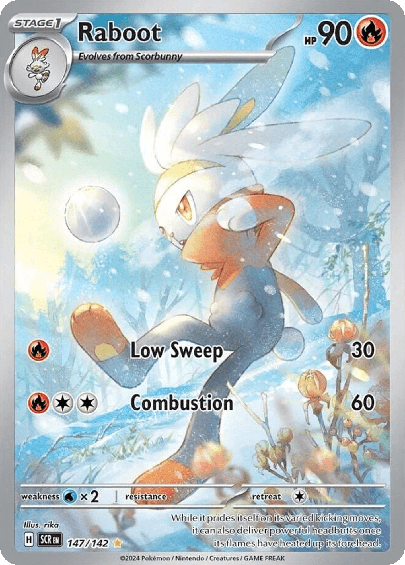 Raboot — Stellar Crown #147/142, PSA 10