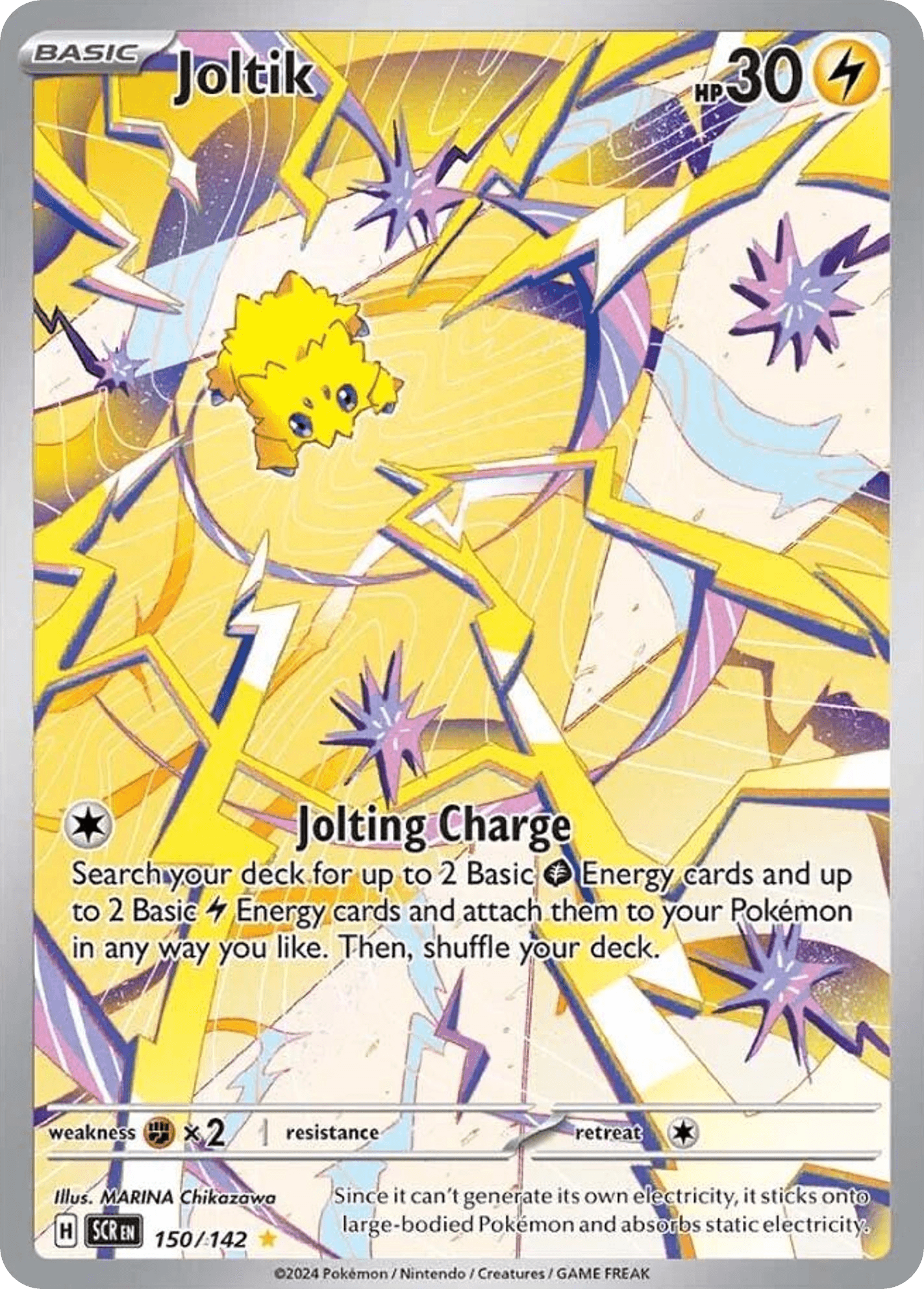 Joltik — Stellar Crown #150/142, CGC 10