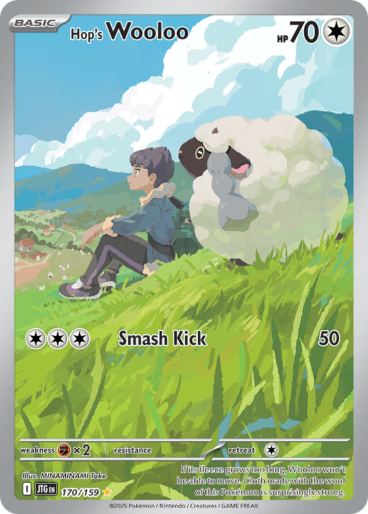 Hop's Wooloo — Journey Together #170/159, PSA 10