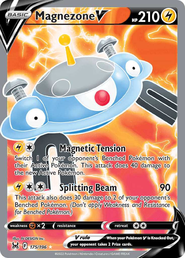Magnezone V — Lost Origin #175/196, CGC 10