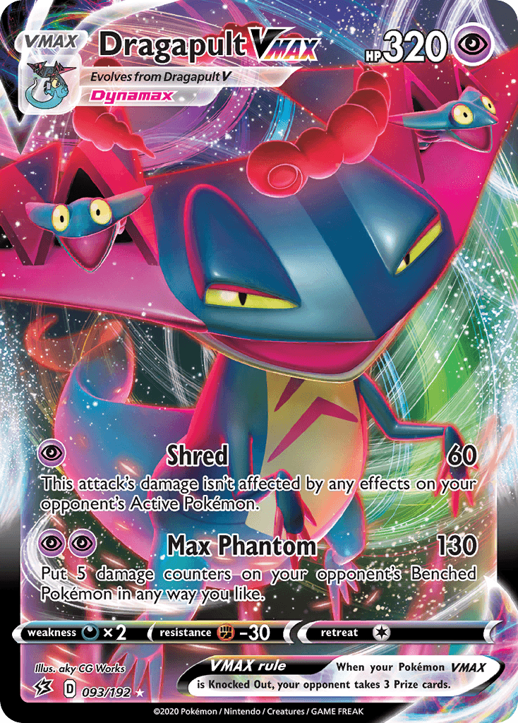 Dragapult VMAX — Rebel Clash #93/192, CGC 10