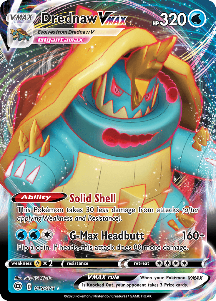 Drednaw VMAX — Champion's Path #15/73, PSA 10