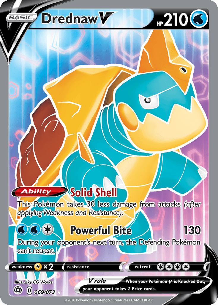 Drednaw V — Champion's Path #69/73, PSA 9