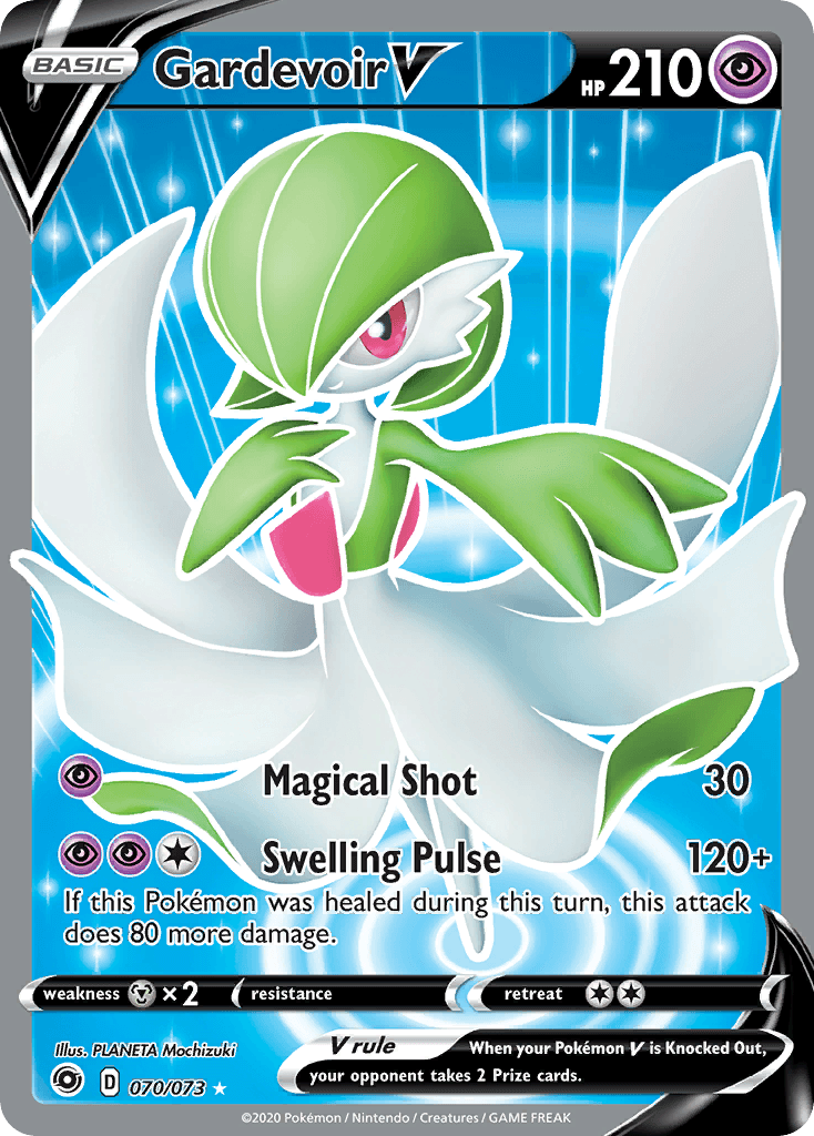 Gardevoir V — Champion's Path #70/73, PSA 10