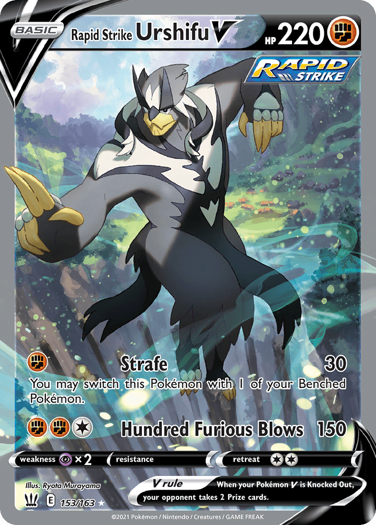 Rapid Strike Urshifu V — Battle Styles #153/163, CGC 10