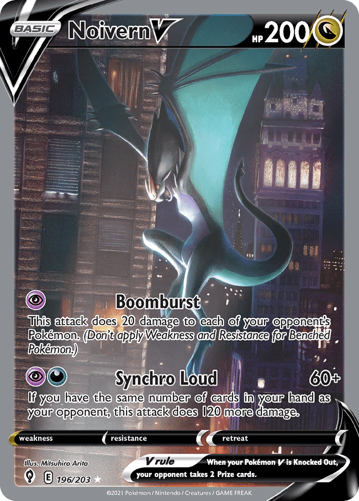 Noivern V — Evolving Skies #196/203, PSA 10