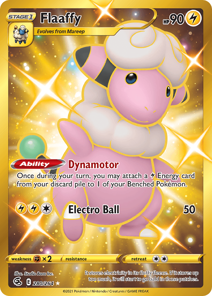 Flaaffy — Fusion Strike #280/264, raw, NM