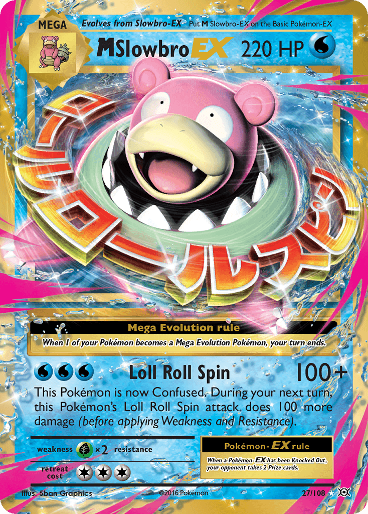 M Slowbro EX — Evolutions #27/108, PSA 9