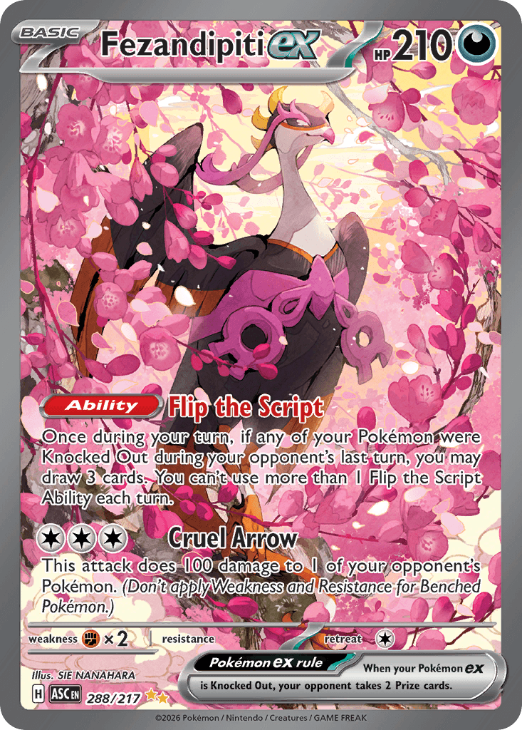Fezandipiti Ex — Ascended Heroes #288/217, CGC 10