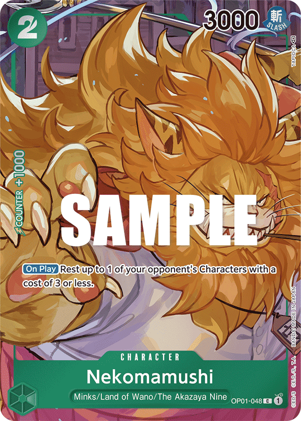 Nekomamushi — Romance Dawn #OP01-048, raw, NM