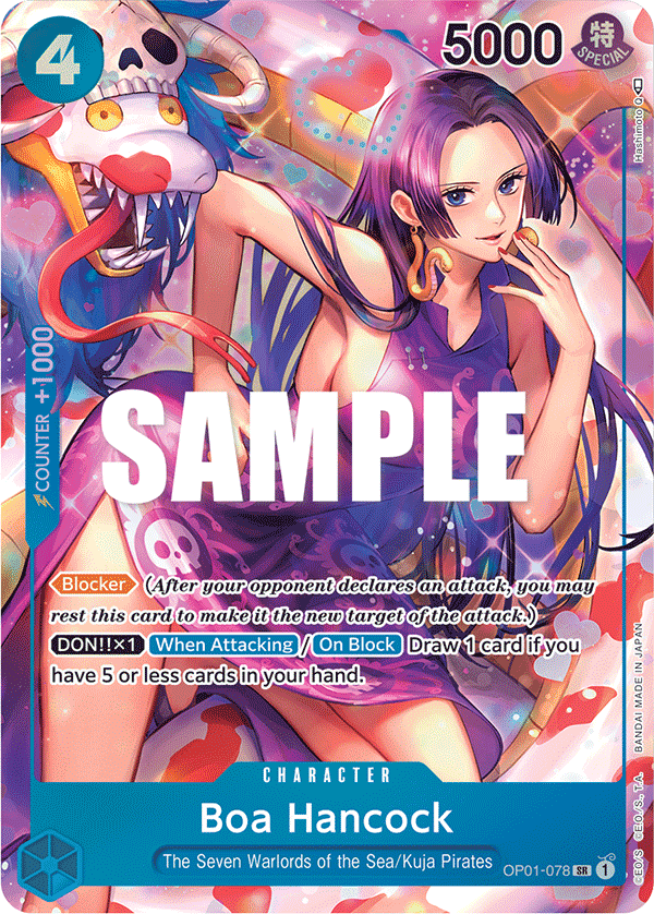 Boa Hancock — Romance Dawn #OP01-078, BGS 9.5