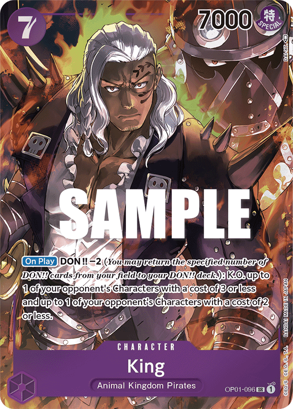 King — Romance Dawn #OP01-096, PSA 10