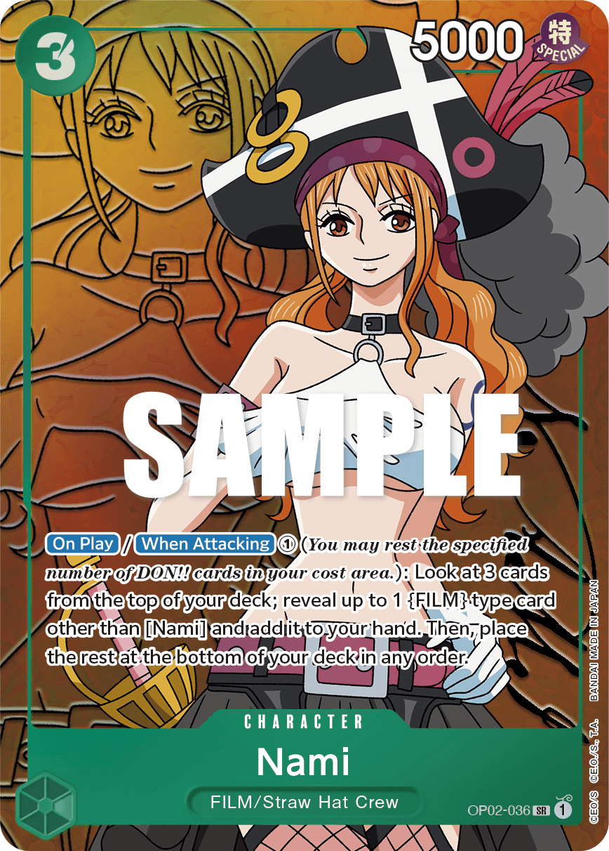 Nami — Paramount War #OP02-036, CGC 10