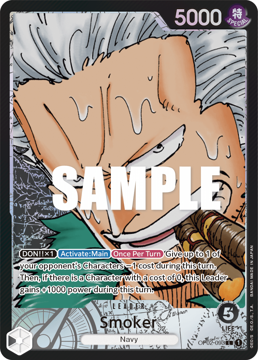 Smoker — Paramount War #OP02-093, PSA 9