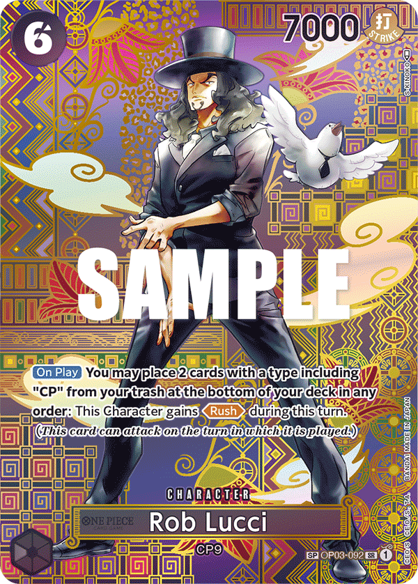 Rob Lucci — Pillars of Strength #OP03-092, PSA 10