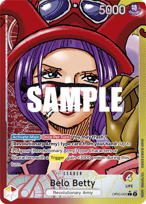 Belo Betty — Awakening of the New Era #OP05-002, PSA 10