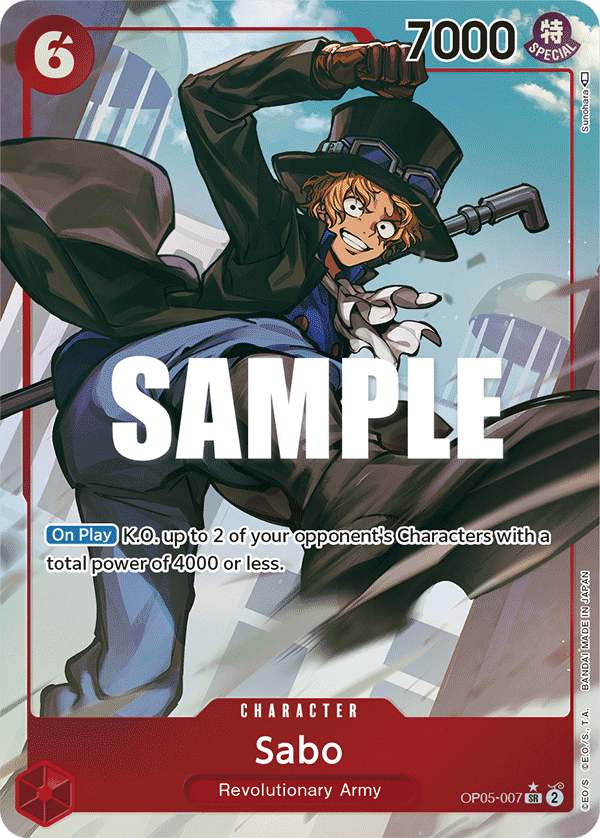 Sabo — Awakening of the New Era #OP05-007, raw, NM