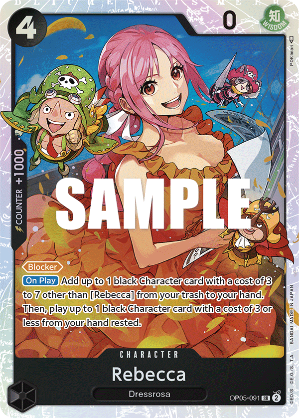 Rebecca — Awakening of the New Era #OP05-091, CGC 10