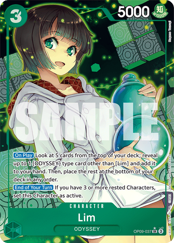 Lim — Emperors in the New World #OP09-037, CGC 10