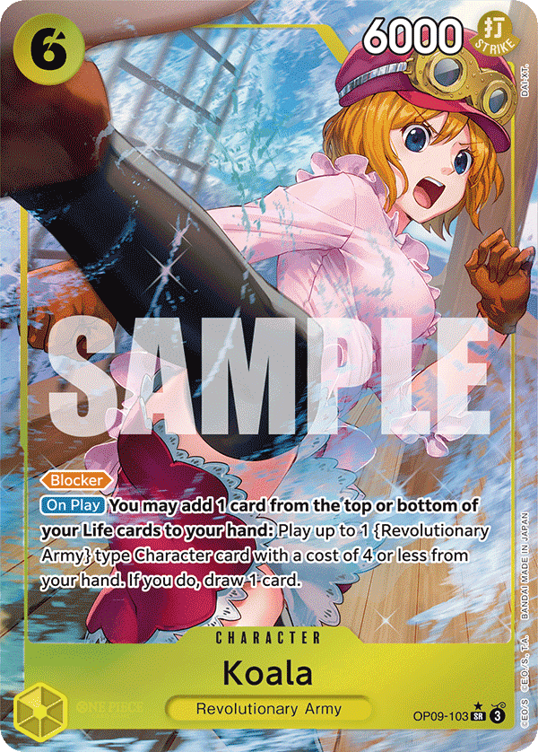 Koala — Emperors in the New World #OP09-103, CGC 10