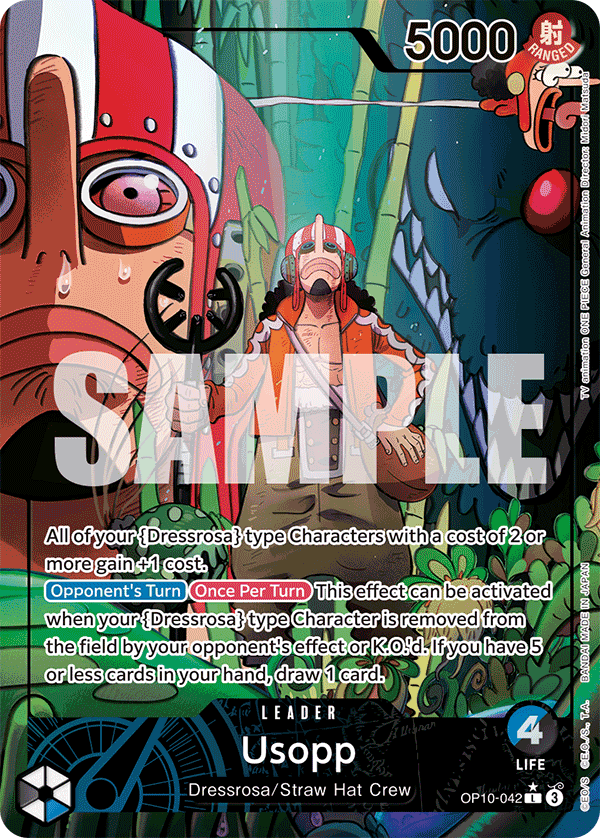 Usopp — Royal Blood #OP10-042, CGC 10