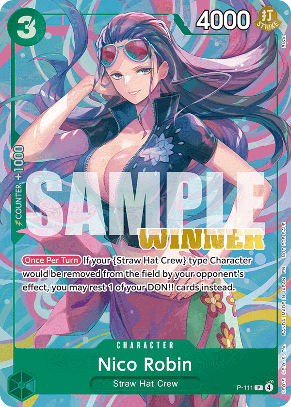 Nico Robin — Promo #P-111, BGS 9.5