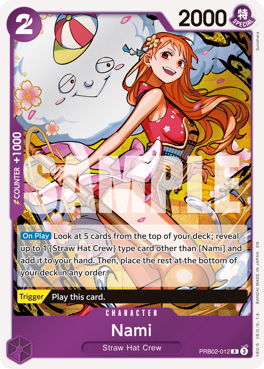 Nami — Premium Booster 2 #PRB02-012, CGC 10