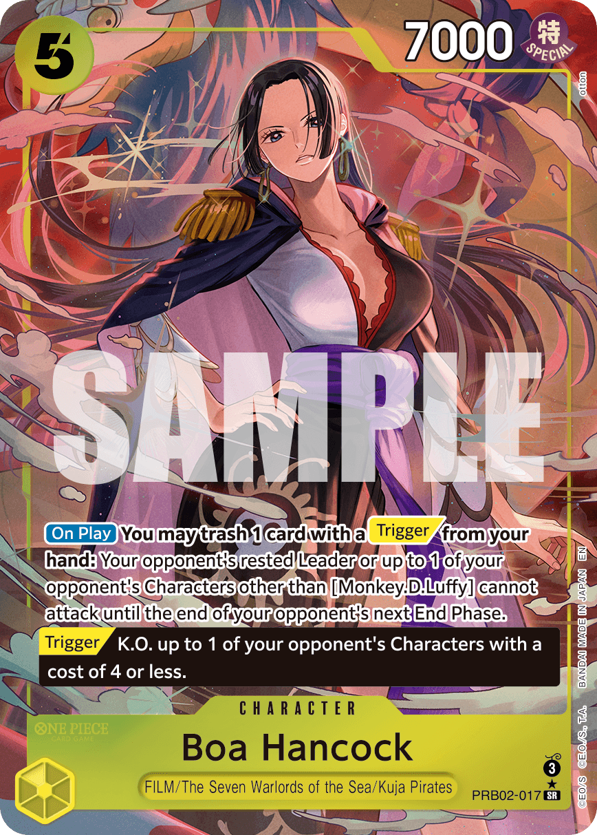 Boa Hancock — Premium Booster 2 #PRB02-017, PSA 10
