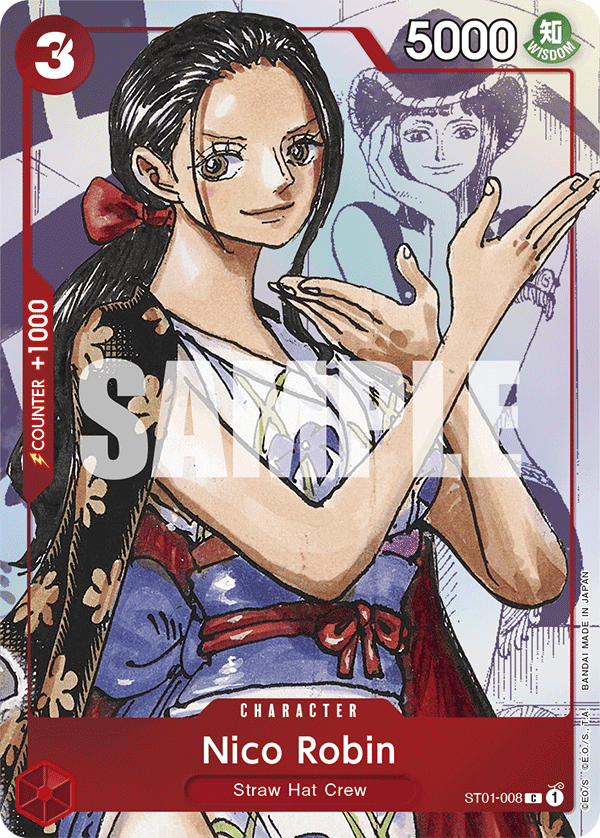 Nico Robin — Starter Deck 1: Straw Hat Crew #ST01-008, PSA 10