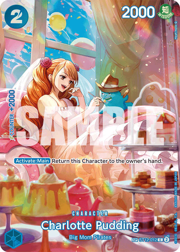 Charlotte Pudding — Starter Deck 12 #ST12-012, BGS 10