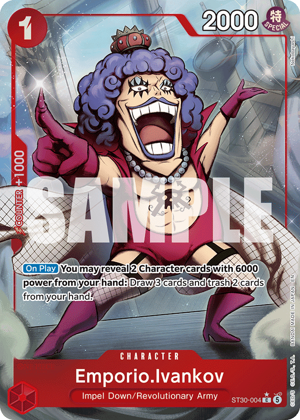 Emporio.Ivankov — Starter Deck Ex 30: Luffy & Ace #ST30-004, raw, NM