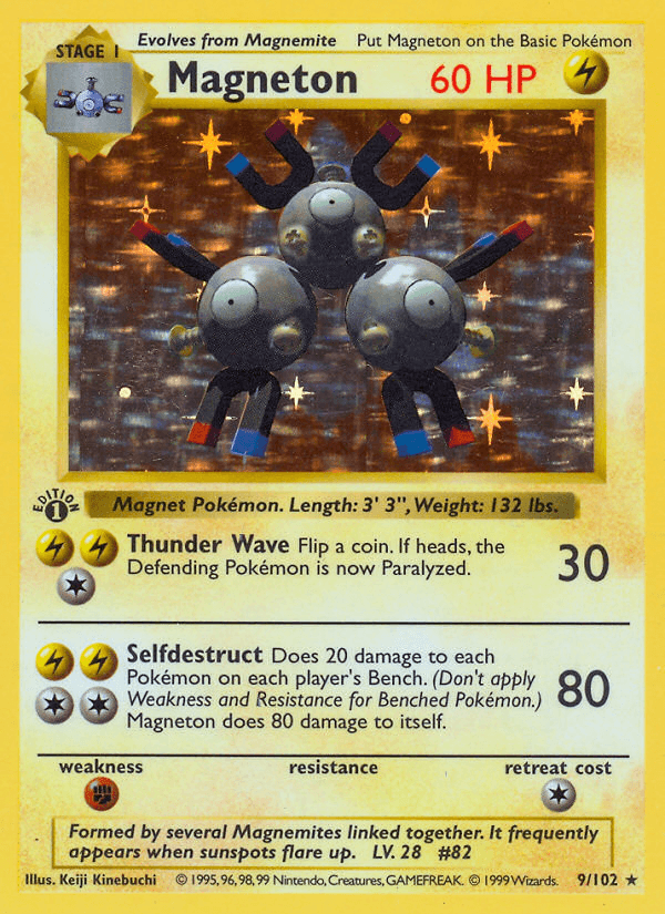 Magneton — Base #9/102, BGS 9.5
