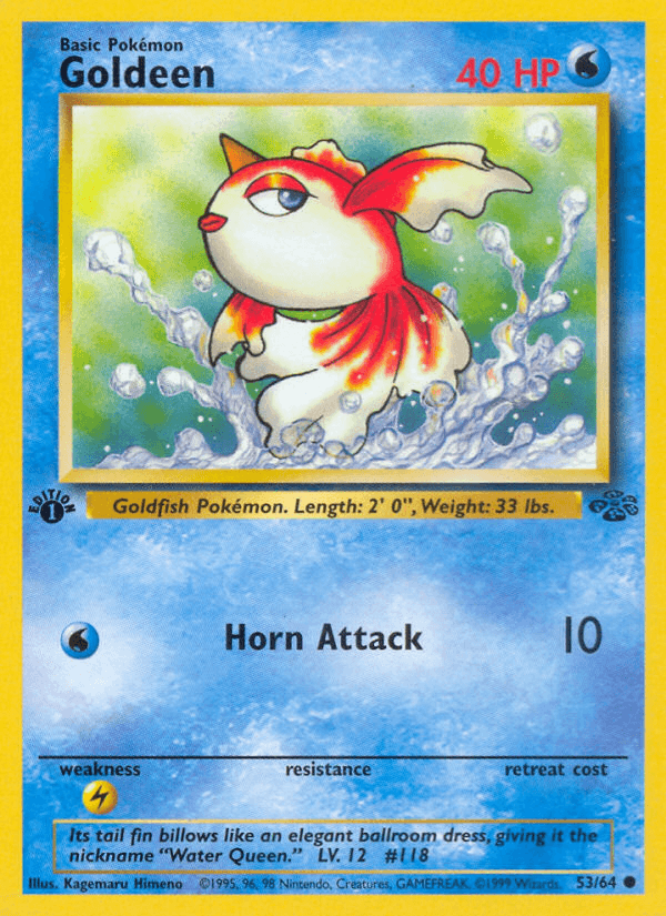 Goldeen — Jungle #53/64, PSA 10
