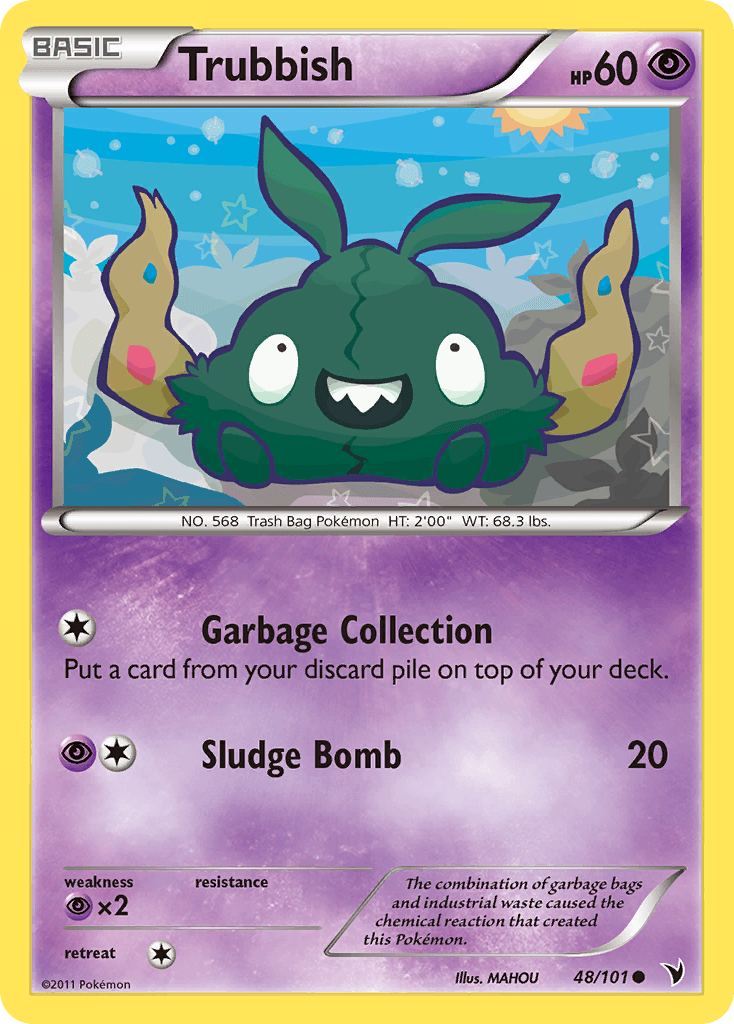 Trubbish — Noble Victories #48/101, raw, NM