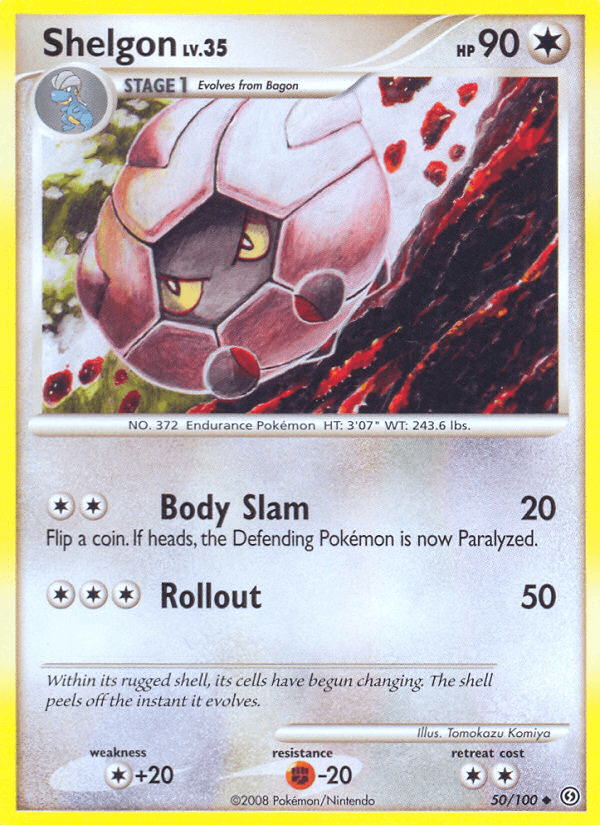 Shelgon — Stormfront #50/100, raw, NM