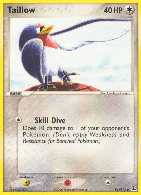 Taillow — Delta Species #86/113, CGC 10