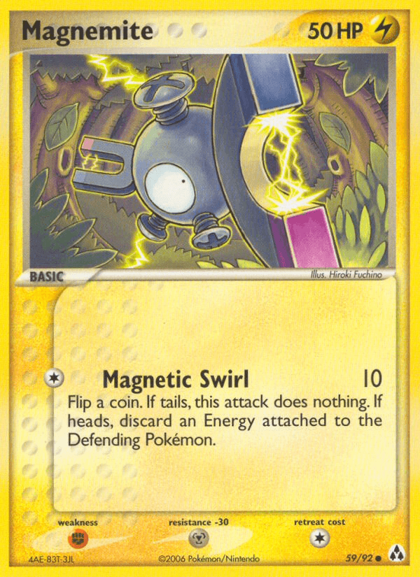 Magnemite — Legend Maker #59/92, raw, NM