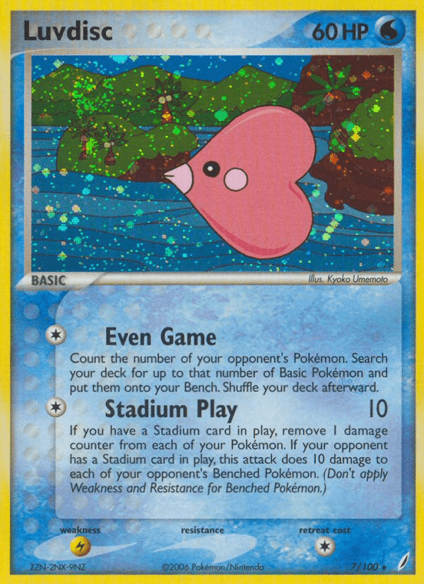 Luvdisc — Crystal Guardians #7/100, raw, NM