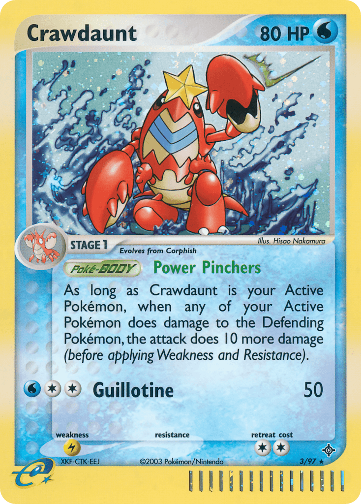 Crawdaunt — Dragon #3/97, raw, NM