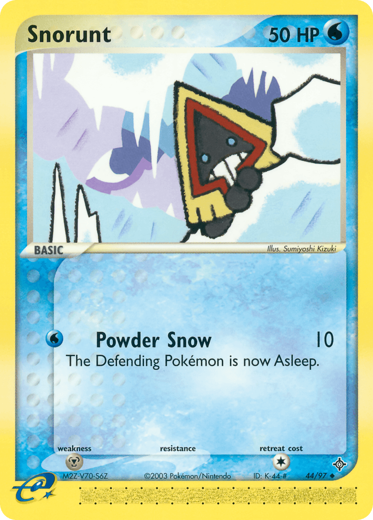 Snorunt — Dragon #44/97, raw, NM