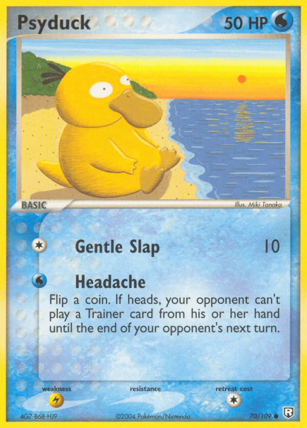 Psyduck — Team Rocket Returns #70/109, raw, NM