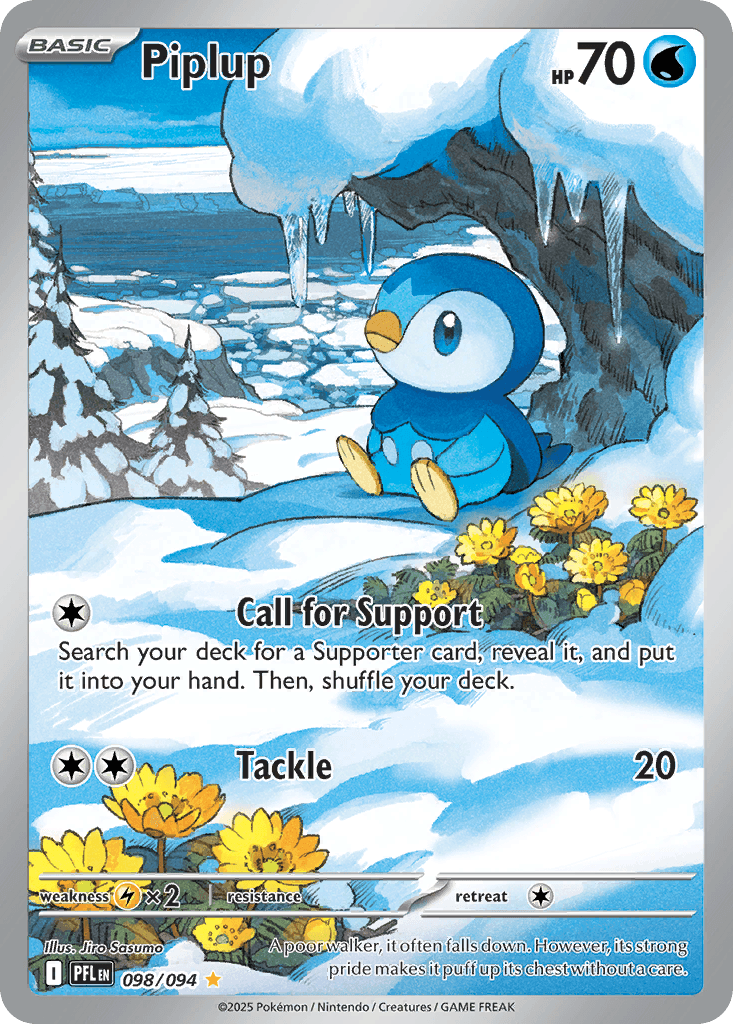 Piplup — Phantasmal Flames #98/94, CGC 10