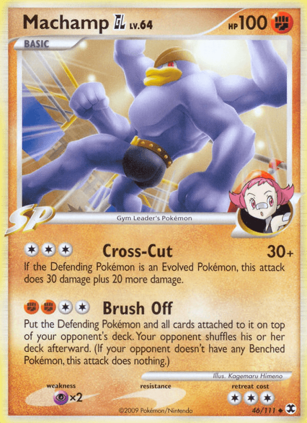 Machamp GL — Rising Rivals #46/111, raw, NM