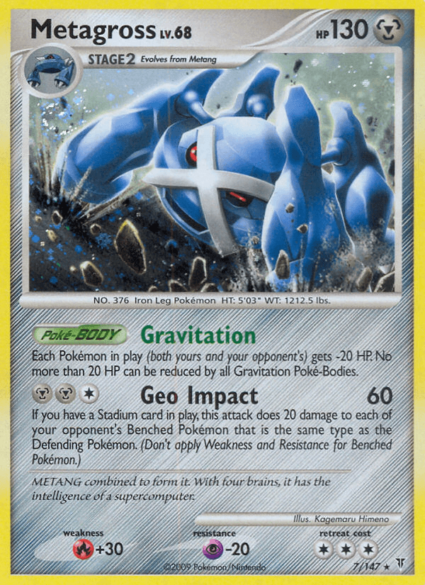 Metagross — Supreme Victors #7/147, raw, NM