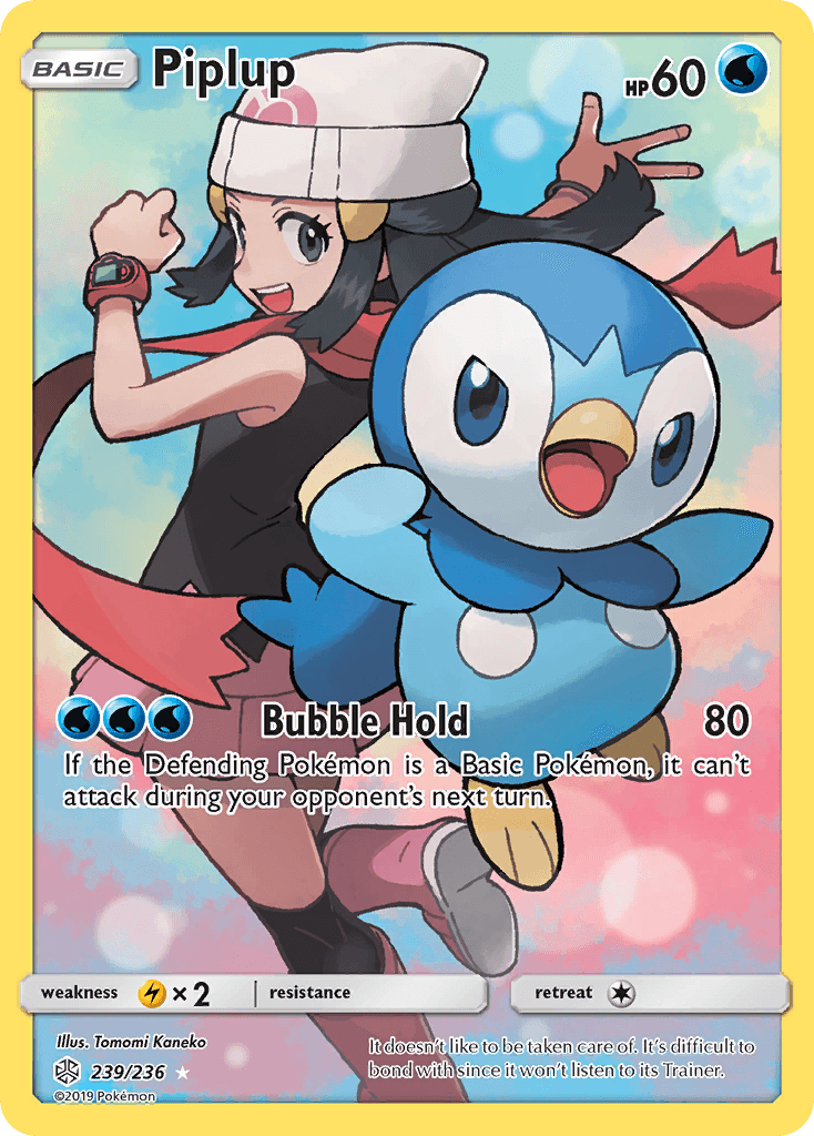 Piplup — Cosmic Eclipse #239/236, CGC 10