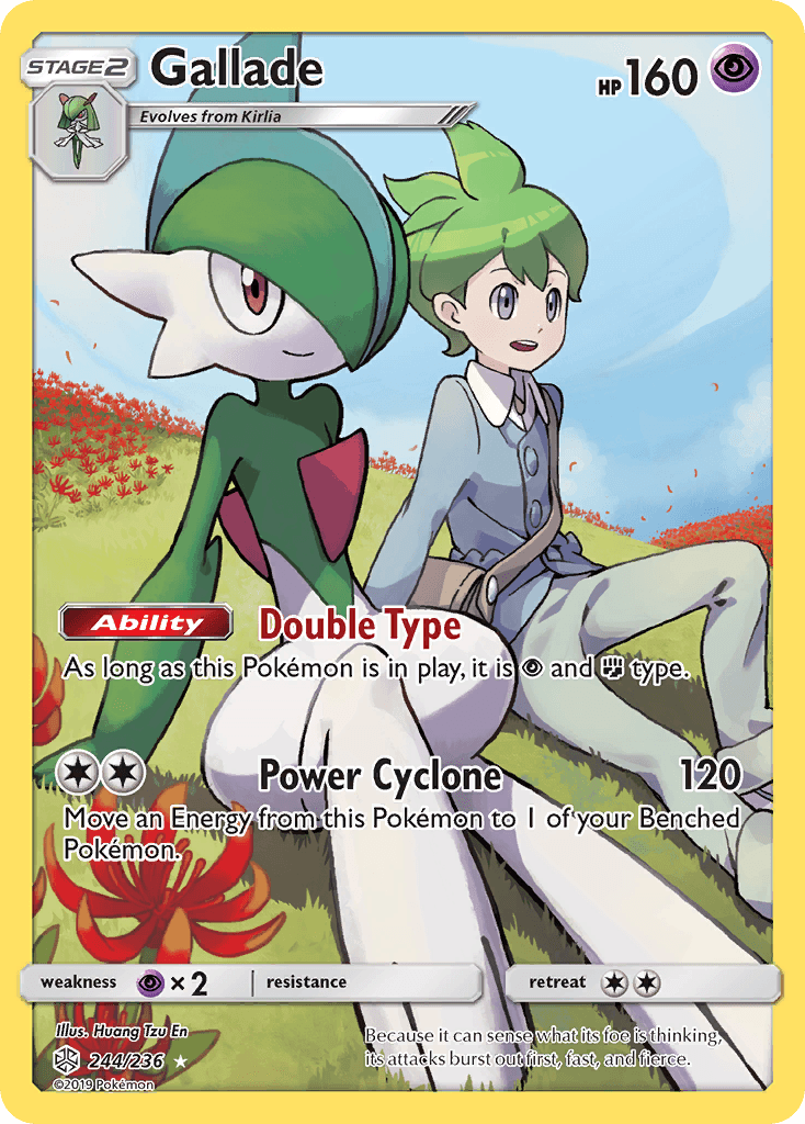 Gallade — Cosmic Eclipse #244/236, CGC 10