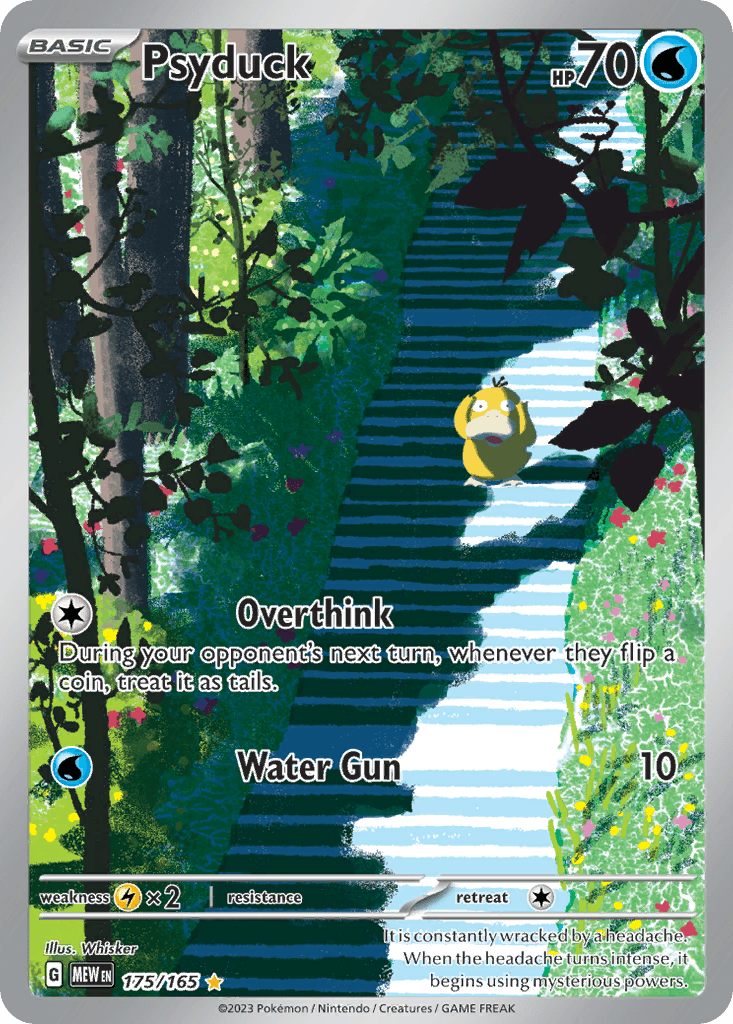 Psyduck — 151 #175/165, PSA 10